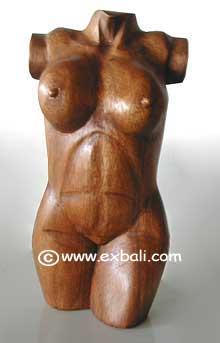 Torso wood Carving