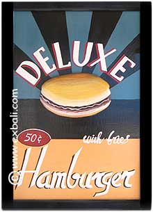 Hamburger Signboard