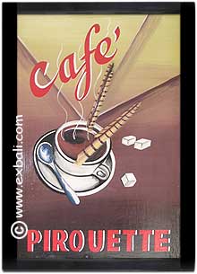 Cafe sign board