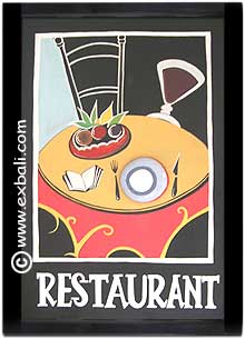 reataurant sign