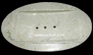 Oval Marble soap dish