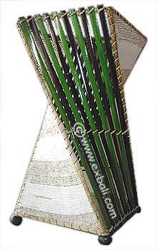 Bamboo lampshades