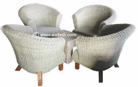 Bali banana leaf furniture