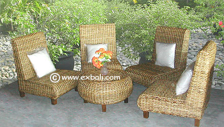 Banana leaf Furniture Export Bali