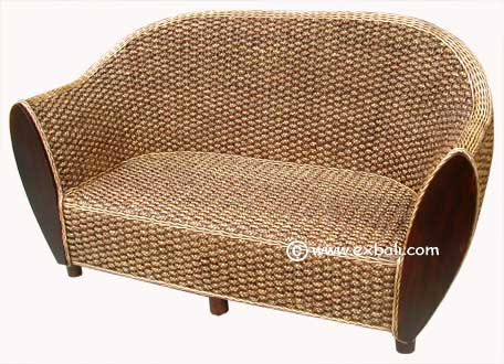 Balinese water hyacinth furniture