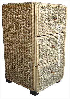 Woven dresser