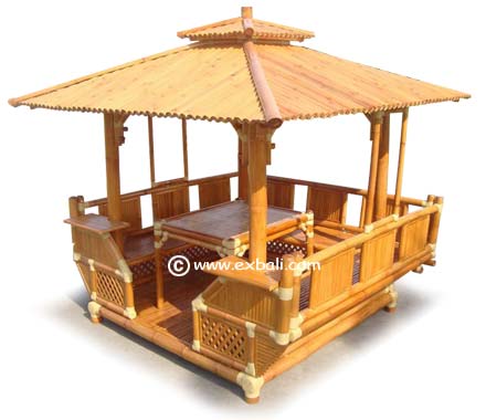 knockdown bamboo Gazebo