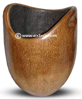 Coconut palm pot