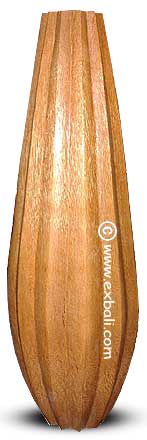 Star carve palm vase