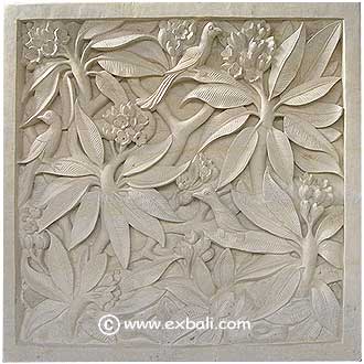 Frangipani wall mural