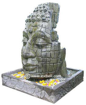 Concrete water feature