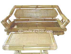 Bamboo Furniture and Bali bamboo decor accessories.