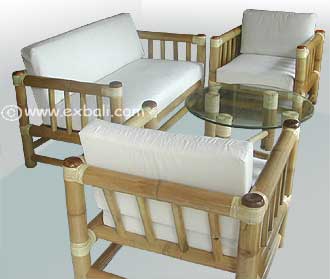 Bamboo Furniture and Bali bamboo decor accessories.