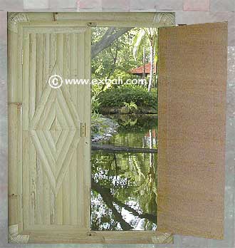 Bamboo Furniture and Bali bamboo decor accessories.