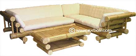 Bamboo Furniture and Bali bamboo decor accessories.