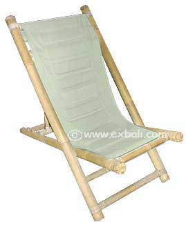 Bamboo deck chair