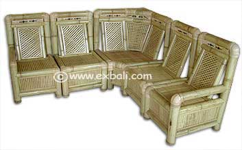 Bamboo Furniture and Bali bamboo decor accessories.