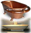 bathtubs and basins