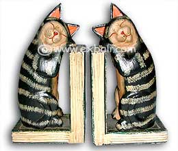 Cat Bookends