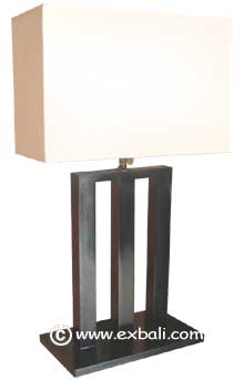 Pillar style lampshade