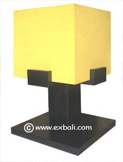 Box lamp shade