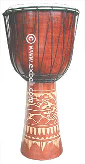 Mahogony Djembe Drum