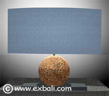 Cinnamon Ball lamp