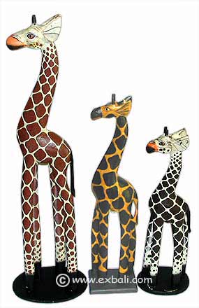 Various sizes of Giraffes available