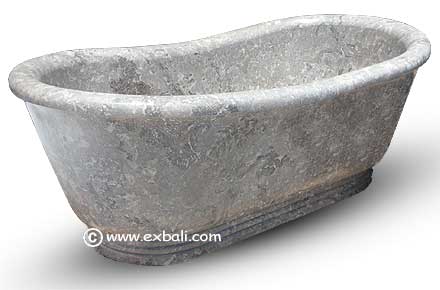 Solid marble  bath