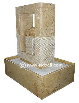 Marble and stone water features from Bali