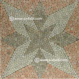 Pebble mats from Bali