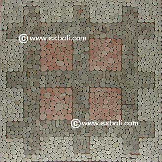 Mosaic tile mats from Bali and Indonesia