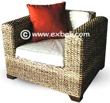 water Hyacinth woven chair