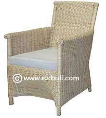 Bali rattan armchair 