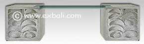Bali stone shelf element