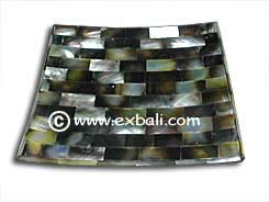 Mother of pearl sushi dish