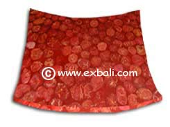 Shell mosaic tableware