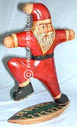 Surfing Santa