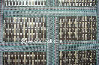 Seat webbing for synthetic rattan furniture
