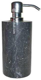 Marble soap pump cover