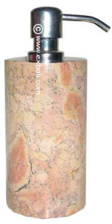 Marble soap pump