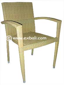 All weather stacking chair