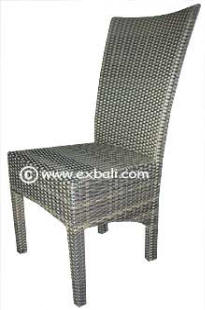 Outdoor synthetic fiber furniture
