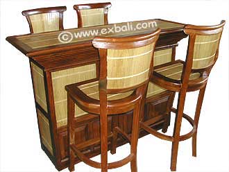 Tak Bamboo small bar set