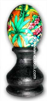 Hand painted Eggs from Bali