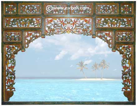 Carved Mirror panel