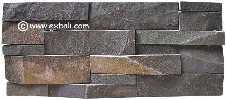 Slate wall cladding