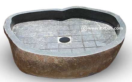 Rock shower bases