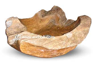 Teak handbasin