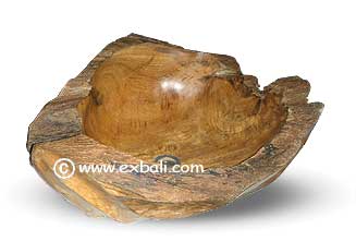Unique teak hand basins